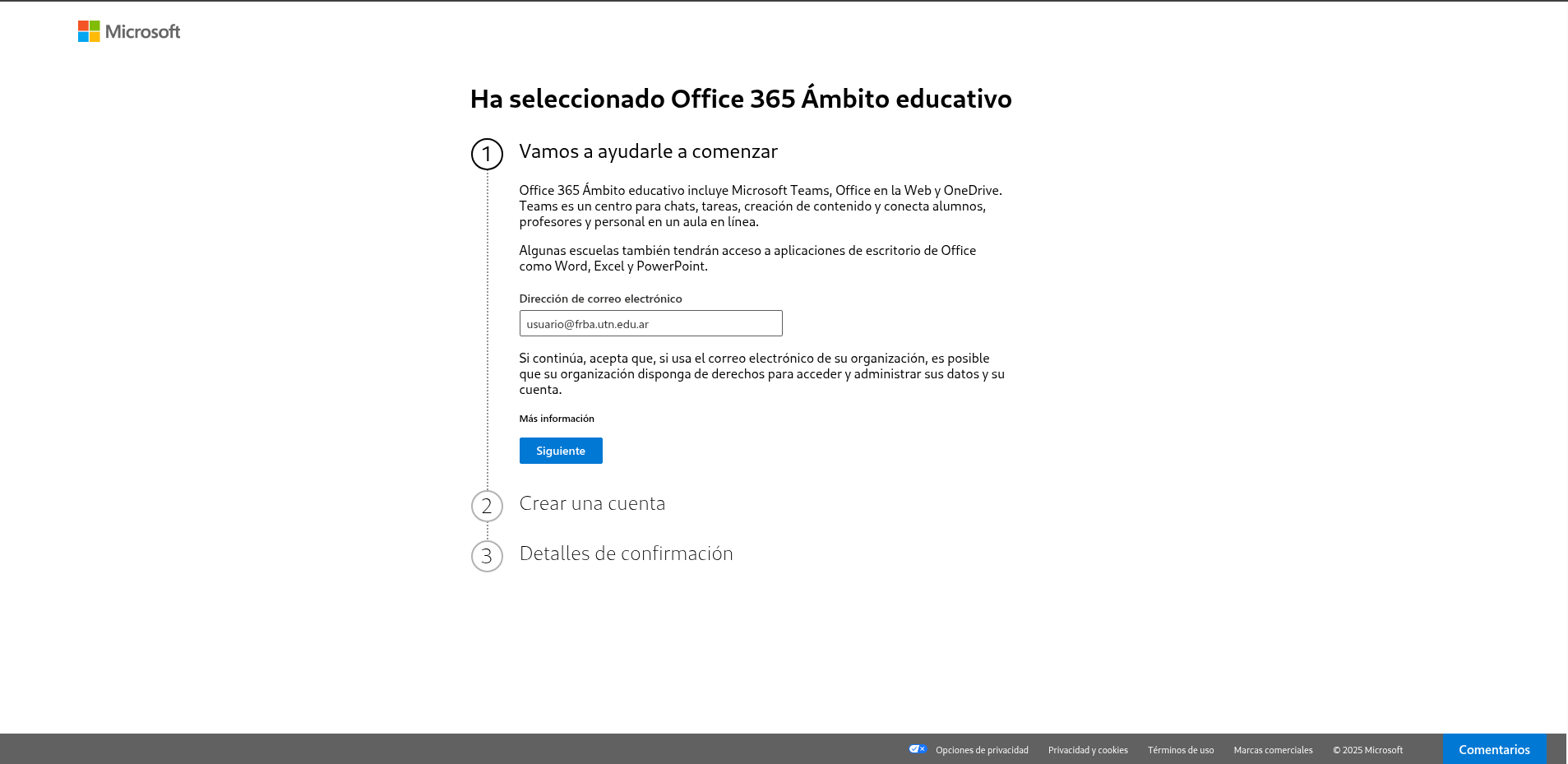 Inicion Sesion M.Office